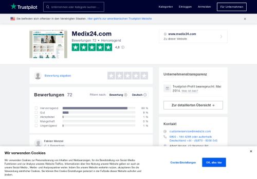 
                            4. Bewertungen von Medix24.com | Kundenbewertungen von www ...