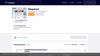 
                            9. Bewertungen von Megabad | Kundenbewertungen von www ...