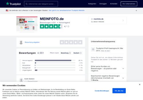 
                            4. Bewertungen von meinfoto.de | Kundenbewertungen von meinfoto.de ...