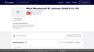 
                            8. Bewertungen von Minol Messtechnik W. Lehmann GmbH & Co. KG ...