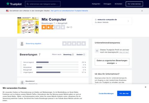 
                            2. Bewertungen von Mix Computer | Kundenbewertungen von www.mix ...