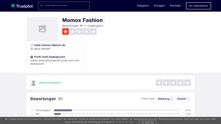 
                            4. Bewertungen von Momox Fashion | Kundenbewertungen von www ...