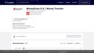 
                            11. Bewertungen von MoneyGram U.S. | Money Transfer ... - Trustpilot