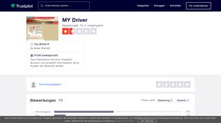 
                            13. Bewertungen von MY Driver | Kundenbewertungen von my-driver.fr ...