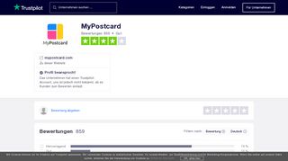 
                            7. Bewertungen von MyPostcard | Kundenbewertungen von mypostcard ...