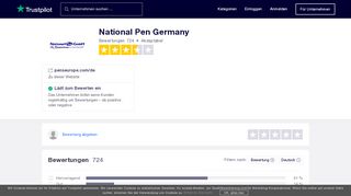 
                            6. Bewertungen von National Pen Germany | Kundenbewertungen von ...