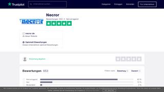 
                            6. Bewertungen von Necror | Kundenbewertungen von necror.de lesen