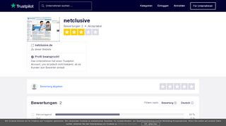 
                            10. Bewertungen von netclusive | Kundenbewertungen von netclusive.de ...