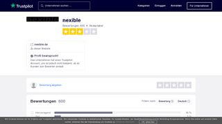 
                            9. Bewertungen von nexible | Kundenbewertungen von nexible.de lesen