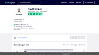 
                            9. Bewertungen von PaulCamper | Kundenbewertungen von ... - Trustpilot