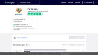 
                            4. Bewertungen von Petmeds | Kundenbewertungen von www.petmeds ...