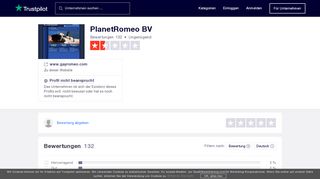 
                            11. Bewertungen von PlanetRomeo BV | Kundenbewertungen von www ...