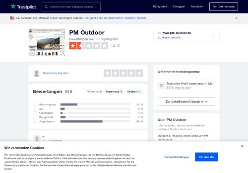 
                            2. Bewertungen von PM Outdoor | Kundenbewertungen von www.pm ...