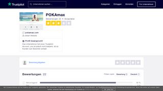 
                            8. Bewertungen von POKAmax | Kundenbewertungen von pokamax.com ...