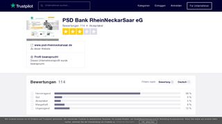 
                            8. Bewertungen von PSD Bank RheinNeckarSaar eG ... - Trustpilot