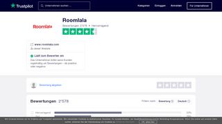 
                            5. Bewertungen von Roomlala | Kundenbewertungen von www.roomlala ...