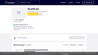 
                            3. Bewertungen von Seat24.de | Kundenbewertungen von www.seat24 ...