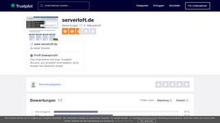 
                            8. Bewertungen von serverloft.de | Kundenbewertungen von www ...