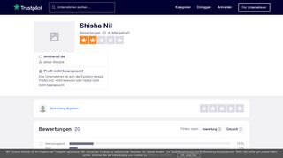 
                            10. Bewertungen von Shisha Nil | Kundenbewertungen von shisha-nil.de ...
