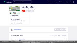 
                            6. Bewertungen von smartmobil.de | Kundenbewertungen von ...