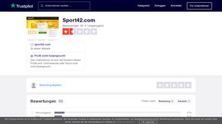 
                            6. Bewertungen von Sport42.com | Kundenbewertungen von sport42 ...