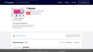 
                            9. Bewertungen von T Mobile | Kundenbewertungen von www.t-mobile ...