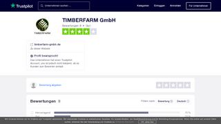 
                            13. Bewertungen von TIMBERFARM Gmbh | Kundenbewertungen von ...