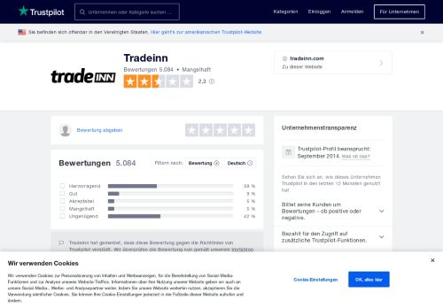 
                            2. Bewertungen von Tradeinn | Kundenbewertungen von tradeinn.com ...