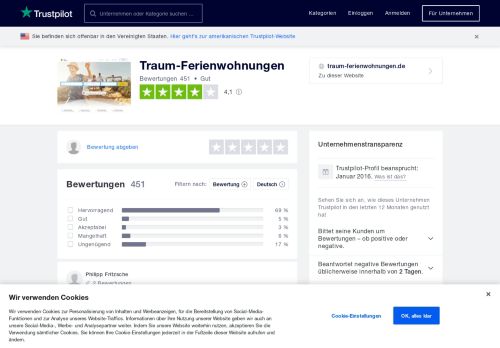 
                            7. Bewertungen von Traum-Ferienwohnungen | Kundenbewertungen ...