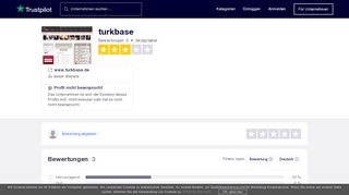 
                            3. Bewertungen von turkbase | Kundenbewertungen von www.turkbase ...