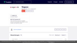 
                            5. Bewertungen von Vegaoo | Kundenbewertungen von vegaoo.de lesen