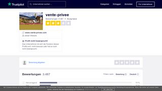 
                            8. Bewertungen von vente-privee | Kundenbewertungen von www.vente ...