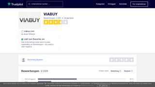 
                            7. Bewertungen von VIABUY | Kundenbewertungen von viabuy.com lesen