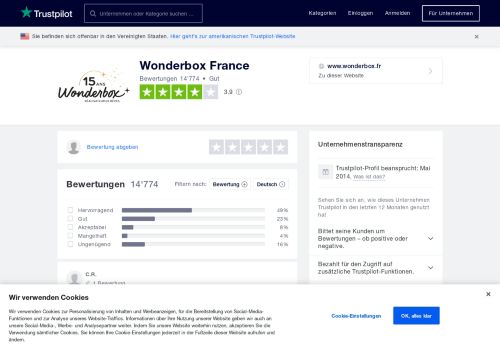 
                            13. Bewertungen von Wonderbox | Kundenbewertungen von www ...