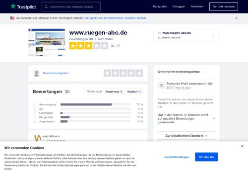 
                            5. Bewertungen von www.ruegen-abc.de | Kundenbewertungen von ...
