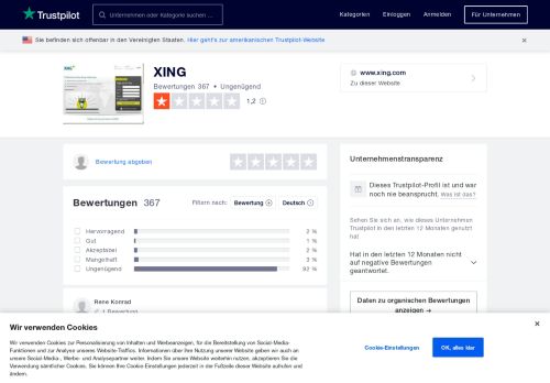 
                            10. Bewertungen von XING | Kundenbewertungen von www.xing.com lesen