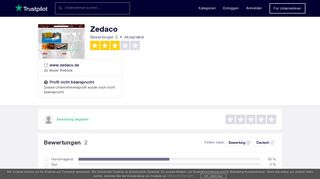 
                            9. Bewertungen von Zedaco | Kundenbewertungen von www.zedaco.de ...