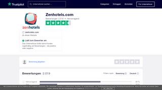 
                            2. Bewertungen von Zenhotels.com | Kundenbewertungen von zenhotels ...