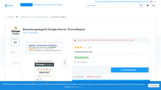 
                            5. Bewertungssiegel & Google-Sterne | ProvenExpert | Kommentar ...