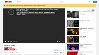 
                            7. Beyoncé - Rocket - YouTube