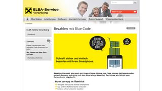 
                            6. Bezahlen mit Blue Code - ELBA Service-Portal - Raiffeisen