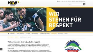 
                            7. Bezirk 6 Achalm-Nagold: HVW - Handballverband Württemberg e.V.