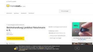 
                            6. Bezirkshandlung Landshut Fleischmann e. K. in Altdorf/Niederb ...