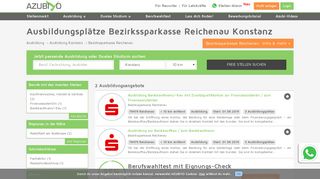 
                            7. Bezirkssparkasse Reichenau Ausbildung Konstanz | AZUBIYO