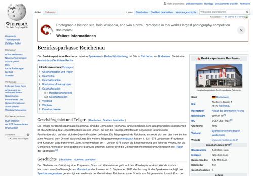 
                            5. Bezirkssparkasse Reichenau – Wikipedia