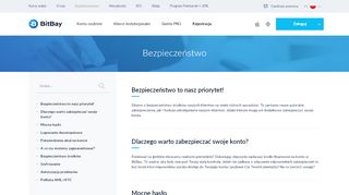 
                            7. Bezpieczeństwo - Giełda Bitcoin | BitBay