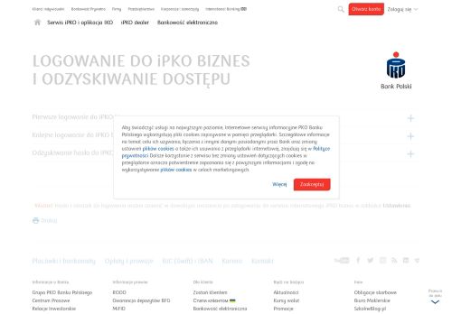 
                            4. Bezpieczne logowanie - PKO BP