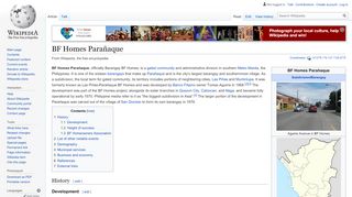 
                            4. BF Homes Parañaque - Wikipedia