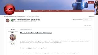 
                            6. BF4 Admin Server Commands - BF4 General Discussion - W]M[D Gaming