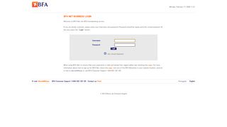 
                            6. BFA Net Business LOGIN - BFA Net Empresas